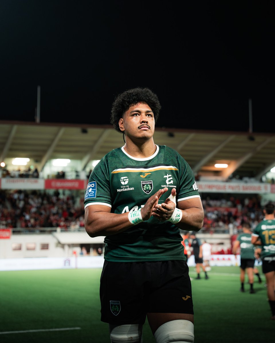 UsmSapiacRugby's tweet photo. Un gros combat, mais cela nโa pas suffi.
Merci ร nos supporters prรฉsents ๐
#AllezSapiac #GreenArmy #BOUSM https://t.co/ooxoXhb7xg