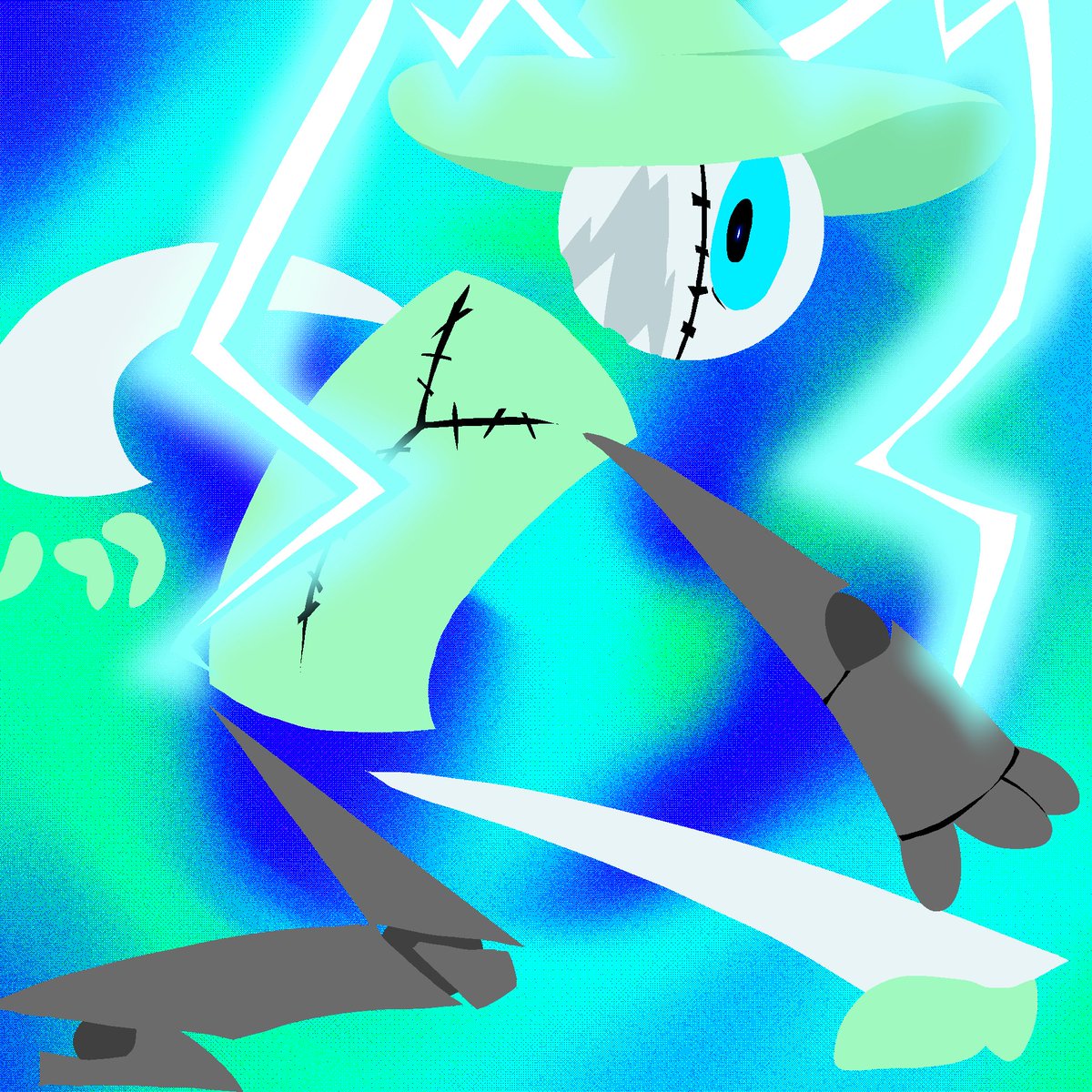 _cyanidescars_'s tweet photo. Dumb bug....... 
My au version of bandu yay 
Idk whay the pose is just random shit lol
#daveandbambi #dnbfnf #gapple https://t.co/dZ2G615h3w