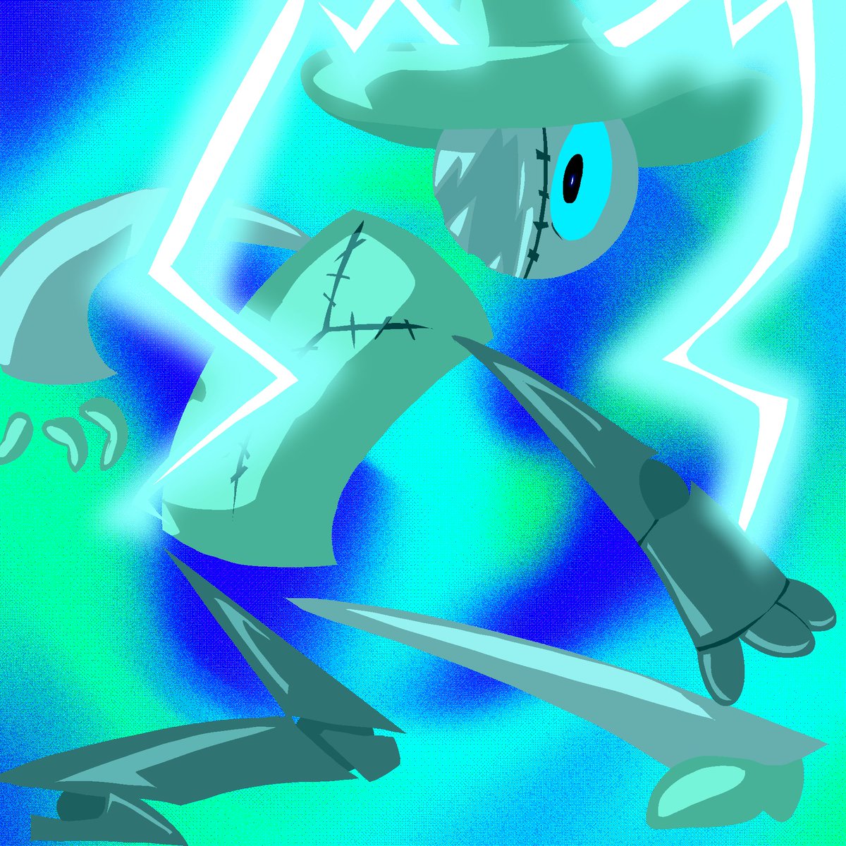 _cyanidescars_'s tweet photo. Dumb bug....... 
My au version of bandu yay 
Idk whay the pose is just random shit lol
#daveandbambi #dnbfnf #gapple https://t.co/dZ2G615h3w