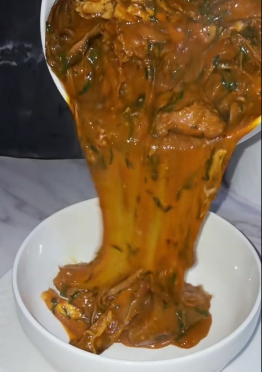 Munalozy's tweet photo. Ogbono soup. 😩 https://t.co/zBVqRqp7pO