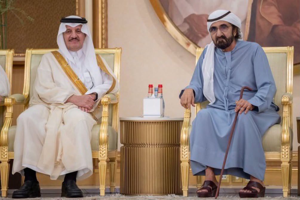 NewsNow4world1's tweet photo. عاجل | 
أمير المنطقة الشرقية يُعزي في وفاة الشيخ أحمد بن راشد آل مكتوم نيابة عن الملك سلمان وولي العهد https://t.co/ljMLKeNQxe