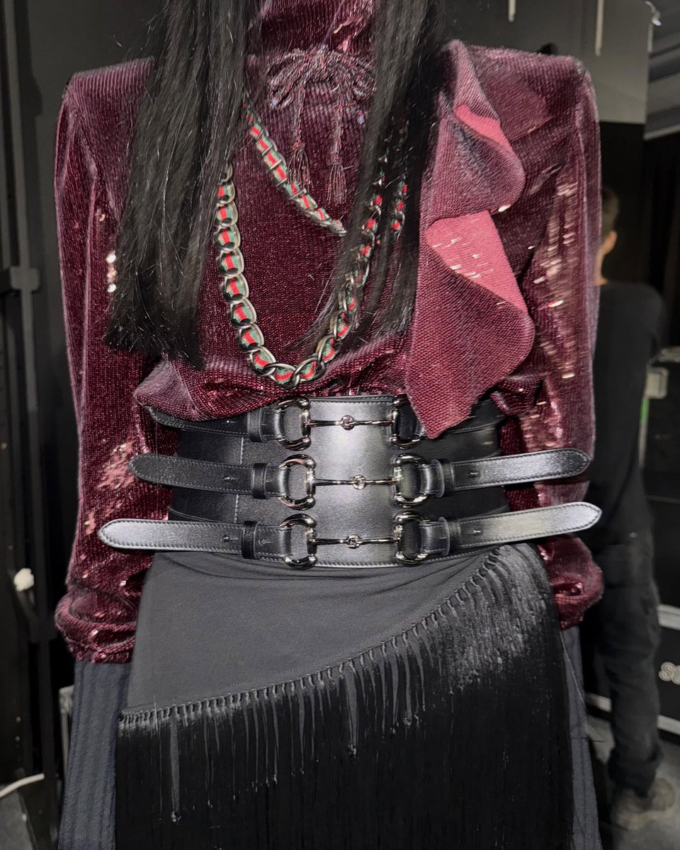 upnextdesigner's tweet photo. Gucci introduces a triple belt https://t.co/mq8lRpQxnO