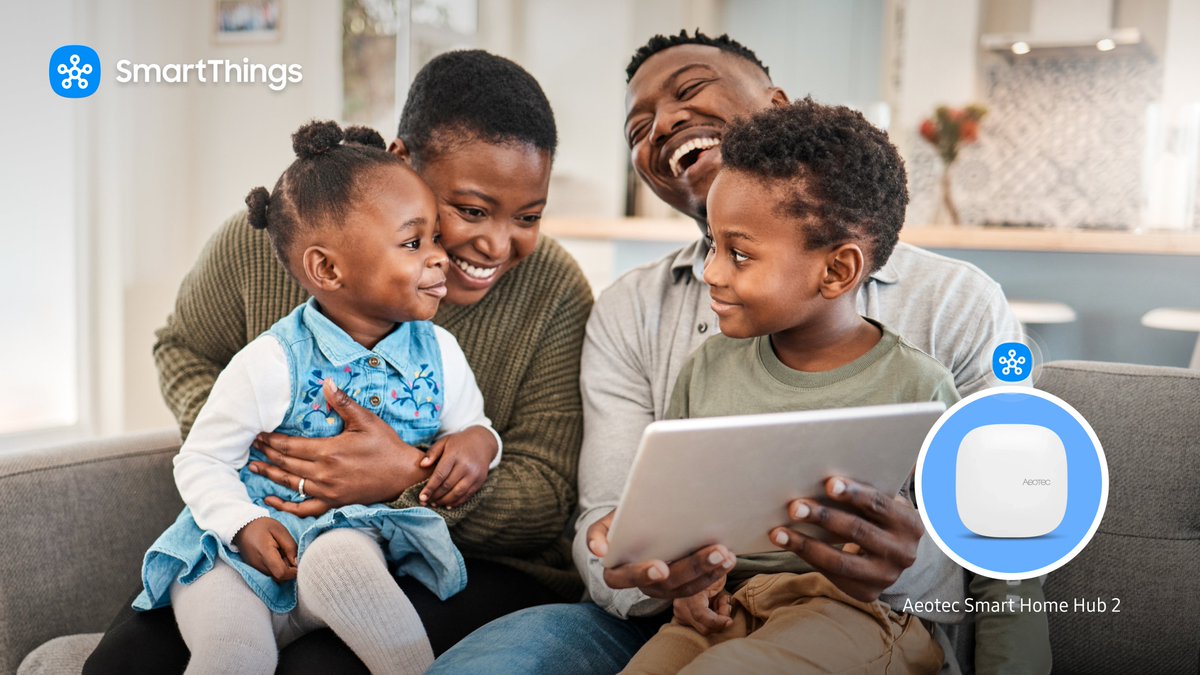 smartthings's tweet photo. Managing devices from different brands can be a hassle. The @Aeotec_Official Smart Home Hub 2 lets users control and automate their #SmartThings-connected devices from the SmartThings app.

Shop now: https://t.co/WjxoJguMBe https://t.co/kF5rFIbnTy