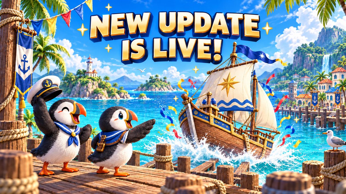 ppuffins's tweet photo. The Coral Cup is live 

https://t.co/hFm8ReuAHo

Choose your NFT captains, complete voyages and daily quests, earn XP and climb the seasonal leaderboard

$ + Pixelated Puffins in season prizes
September 24 - October 24

Enroll your crew before setting sail
Leaderboard → My crew https://t.co/NbWVlcWTTU