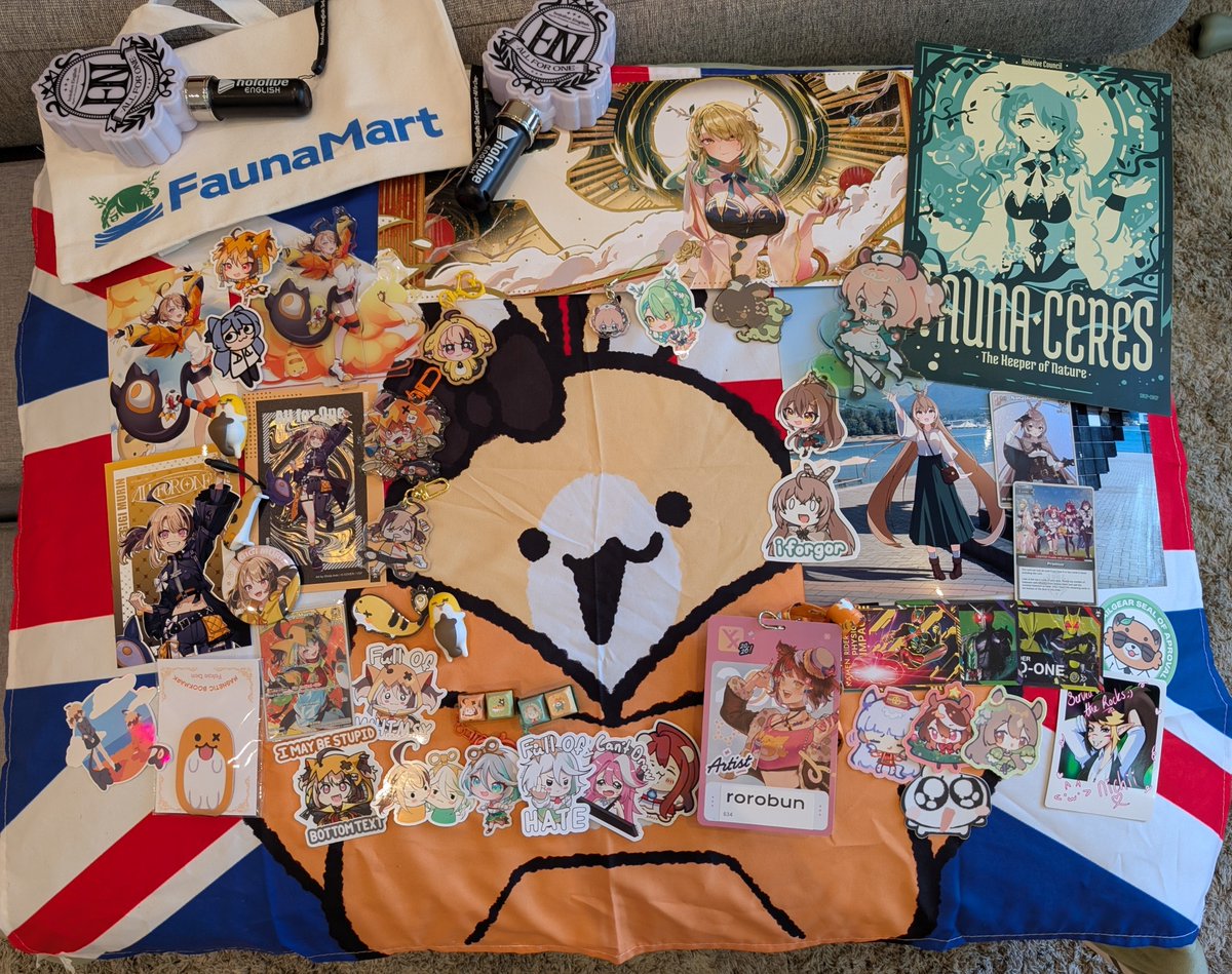 rorobun's tweet photo. There's still so much to unpack but it's late as is so here's my vexpo haul!!! I still cannot wrap my head around what you guys see in me but thank you for giving me such an amazing and unforgettable weekend (⁠ ⁠；⁠∀⁠；⁠)💕✨ https://t.co/1gXLEqG1HL