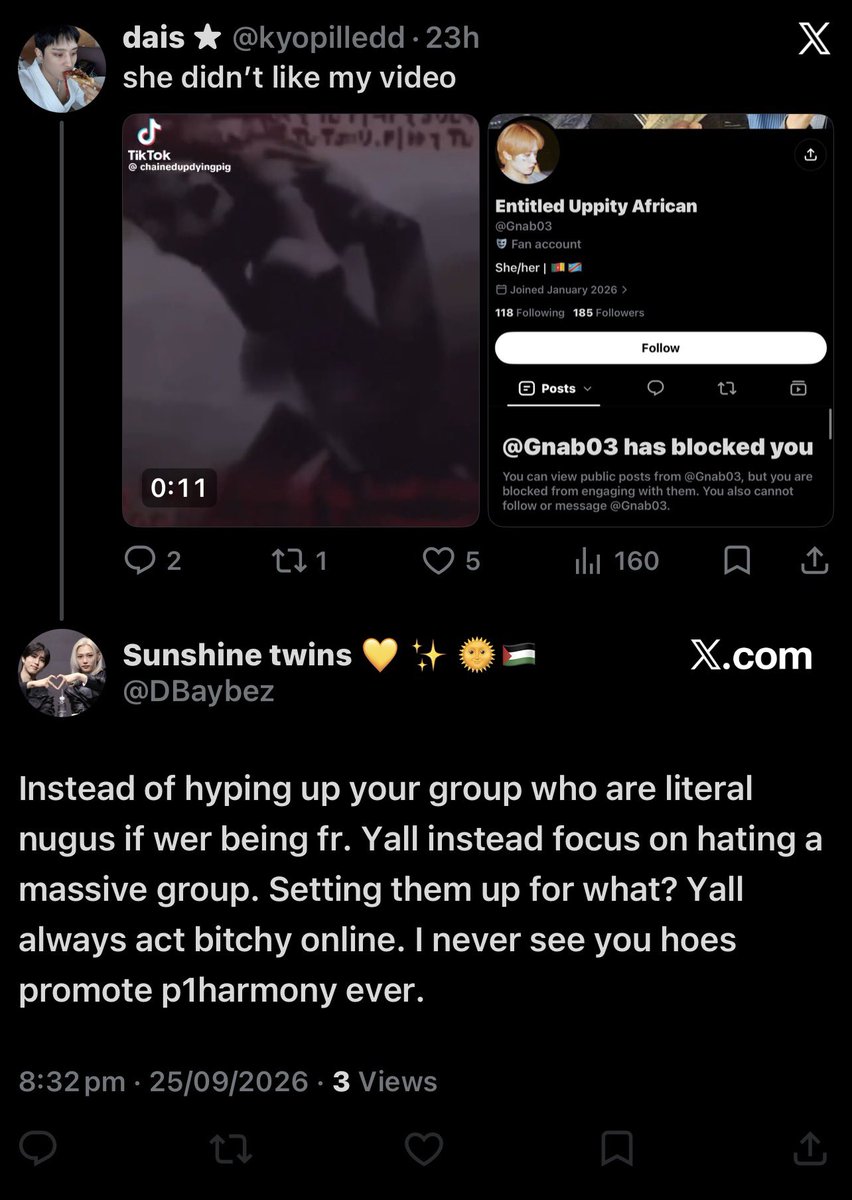 kyopilledd's tweet photo. coming into my page to tell me my favs are nugus 😂 stays stop having a fucked up superiority complex challenge https://t.co/rKQl8yrmMt