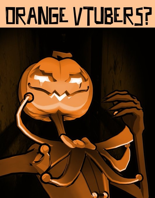 daynavt45's tweet photo. NEW WEEK NEW VTUBERS 🎃
DOES YOUR VTUBER HAVE ORANGE 🧡 https://t.co/sgzPMNmLxJ
