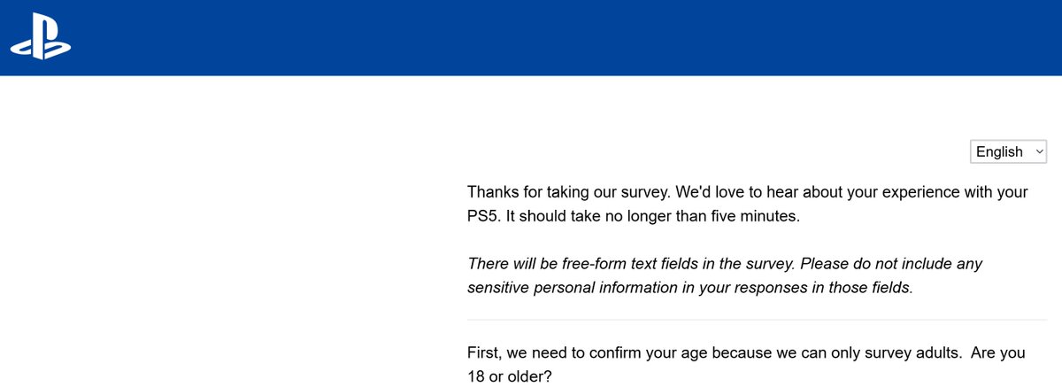 mrpyo1's tweet photo. There is a big official PlayStation Survey that lets you speak out your opinion on the brand, things like this can make a difference!  

Link to the survey: https://t.co/4krModbwUb https://t.co/Iz0Tfgekih