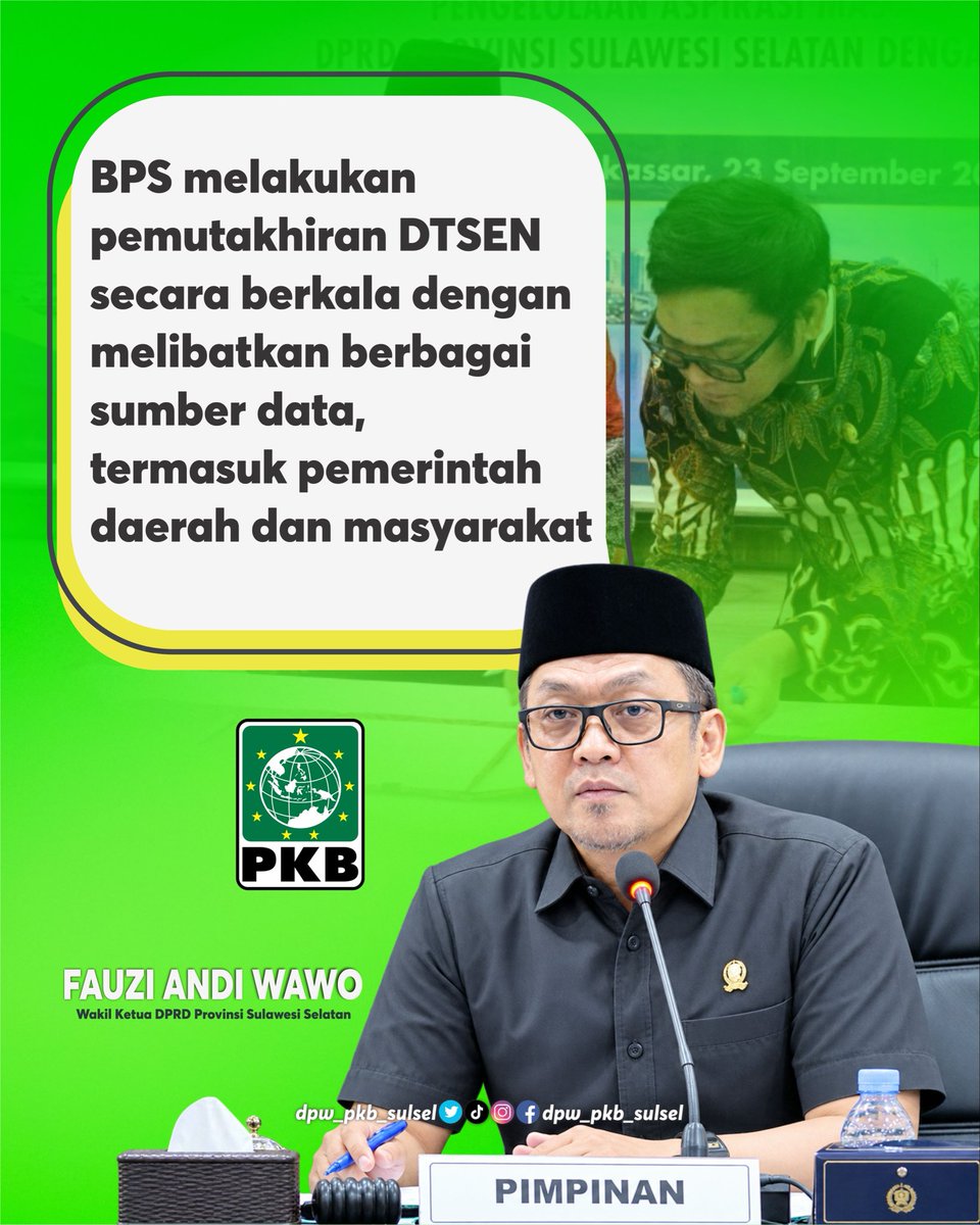 dpwpkbsulsel's tweet photo. Fauzi Andi Wawo @beuslemmers angakt persoalan data sosial...... https://t.co/5o0cJl3j84