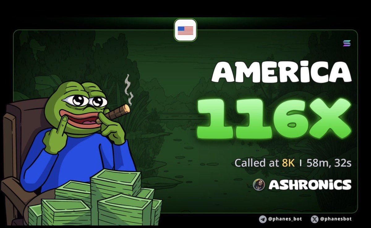 ashronics's tweet photo. TG printing 116x and counting on $America send it higher LFG 

pwfAeX3kpWpkuumA6iodJxtVcGAen6BkRPToR2VqLp9 https://t.co/vwCiXMGUmL