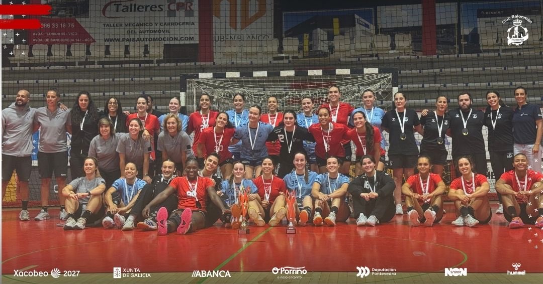 BmPorrino's tweet photo. Finalizamos o encontro encadrado dentro da programación das Festas do a Cristo, que disputou o Conservas Orbe Zendal Bm Porriño contra a Selección Portuguesa @andebolportugal con victoria das portuguesas por 21-27. https://t.co/6B7nPvOno3