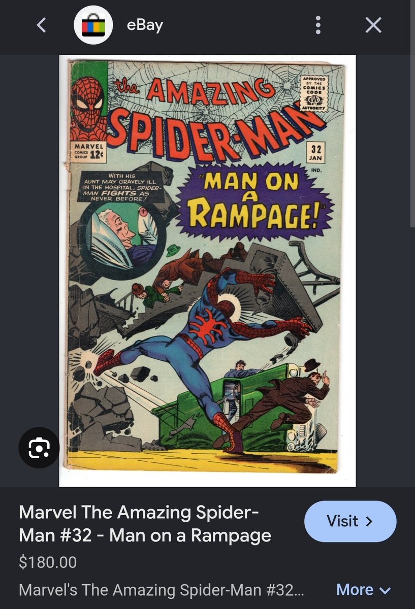 SIFIouthere's tweet photo. @luiseatscomics One of these days I'd love to own issues 31, 32, and 33. The pinnacle of Amazing Spider-Man. 32's cover isnt as iconic but its arguably the best issue of the trilogy! https://t.co/hKLI8Pta6H