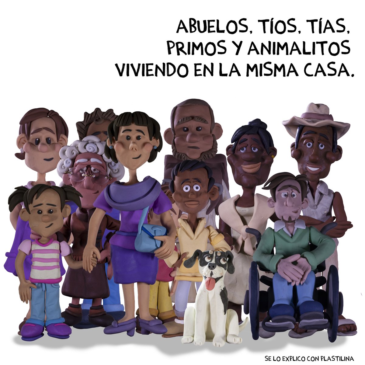 altereddie's tweet photo. ¿Un solo tipo de familias en Colombia? ¿En serio?
Son muchas, aquí les explicamos con plastilina algunas. parte 1 ¿ Ustedes a cuál tipo de familia pertenecen? https://t.co/jXOLZan2zr