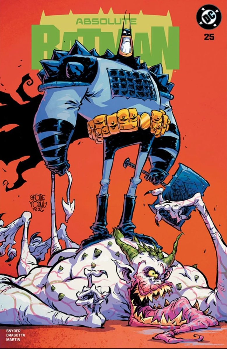 TheJokersGrimm's tweet photo. Skottie Young’s Absolute Batman variants never miss https://t.co/vu7zjbe1n5
