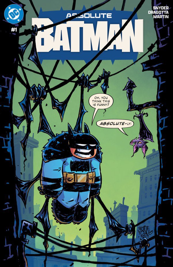 TheJokersGrimm's tweet photo. Skottie Young’s Absolute Batman variants never miss https://t.co/vu7zjbe1n5
