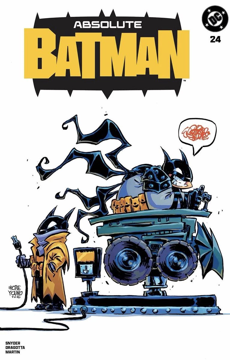 TheJokersGrimm's tweet photo. Skottie Young’s Absolute Batman variants never miss https://t.co/vu7zjbe1n5