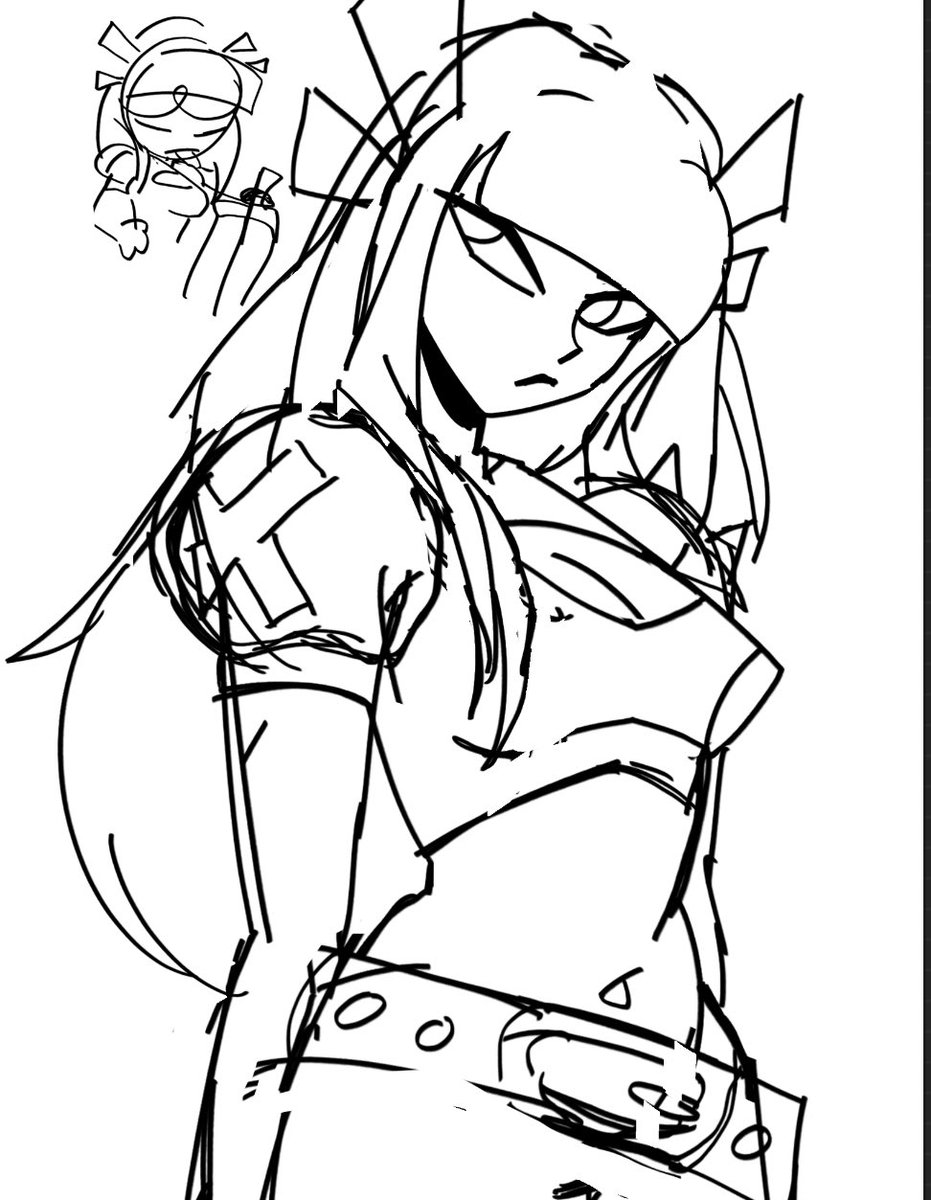 SamFX02's tweet photo. ahhh thank you guys for the huge support on the last drawing i dont have anything finished yet but thank you all for all the support TT https://t.co/0deFdwp09K