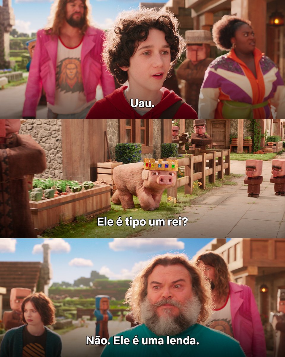 NetflixBrasil's tweet photo. Um Filme Minecraft já está disponível. 👑🐖 https://t.co/LscOHGTjQ9