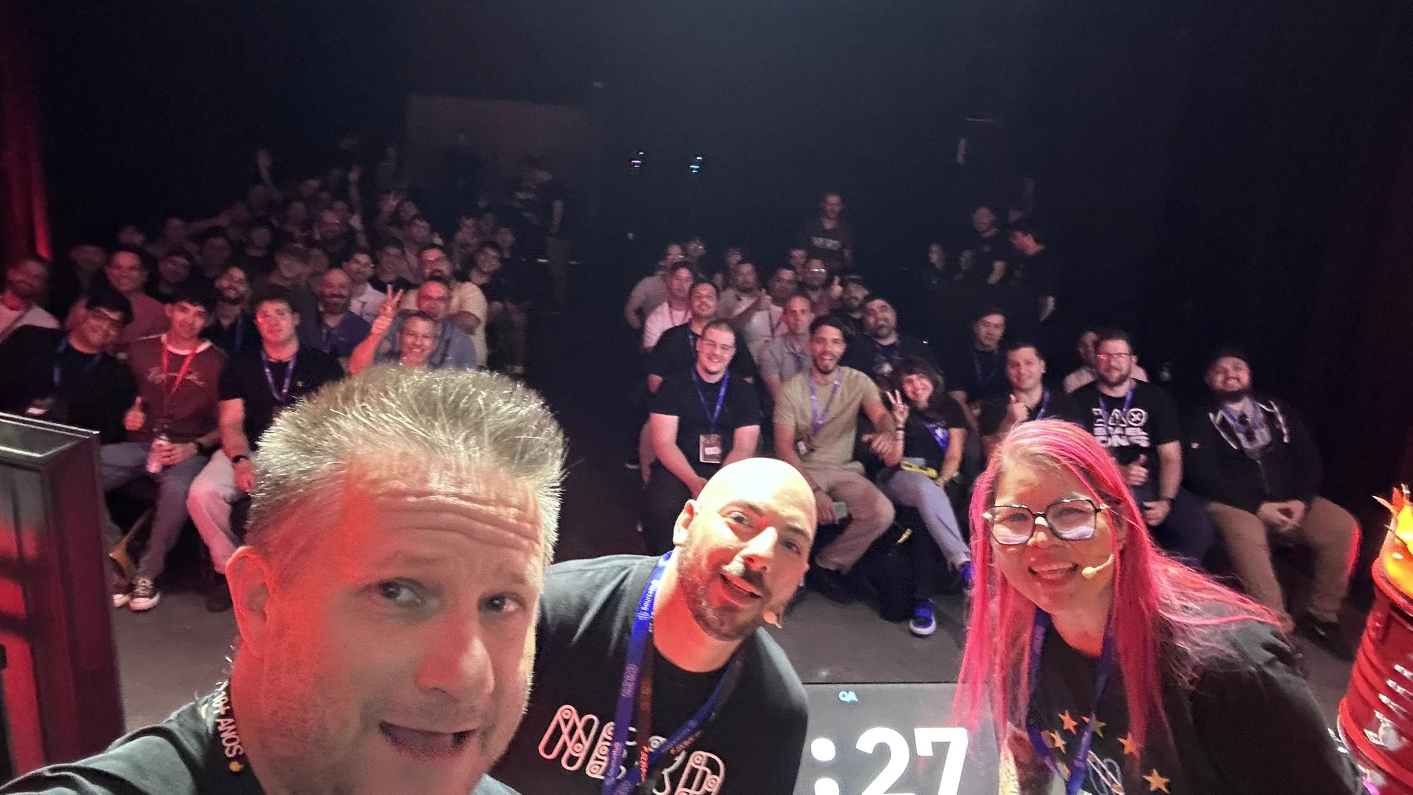 Post talk photo