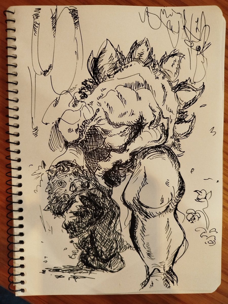 ZIRADELLA's tweet photo. One of my mutant OC's forms (totally not based off the l4d charger)

Will post his human/normal self later :)
His name is Sprout because they found him in a cabbage as a child

#ocart #oc #left4dead #art https://t.co/GVStemYHa1