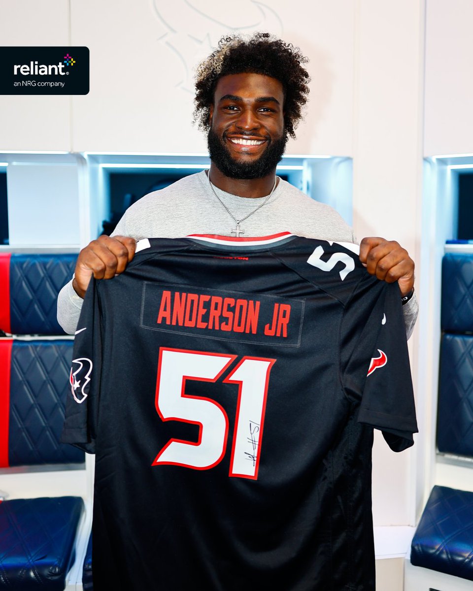 HoustonTexans's tweet photo. HOUSTON, like and comment "WAJ" on this post for a chance to win...

🤘 2 tickets to the Texans vs Cowboys game on Oct. 4th
🤘 Exclusive 25th Season t-shirt
🤘 Will Anderson Jr. signed jersey https://t.co/BV2ngLS0Rx