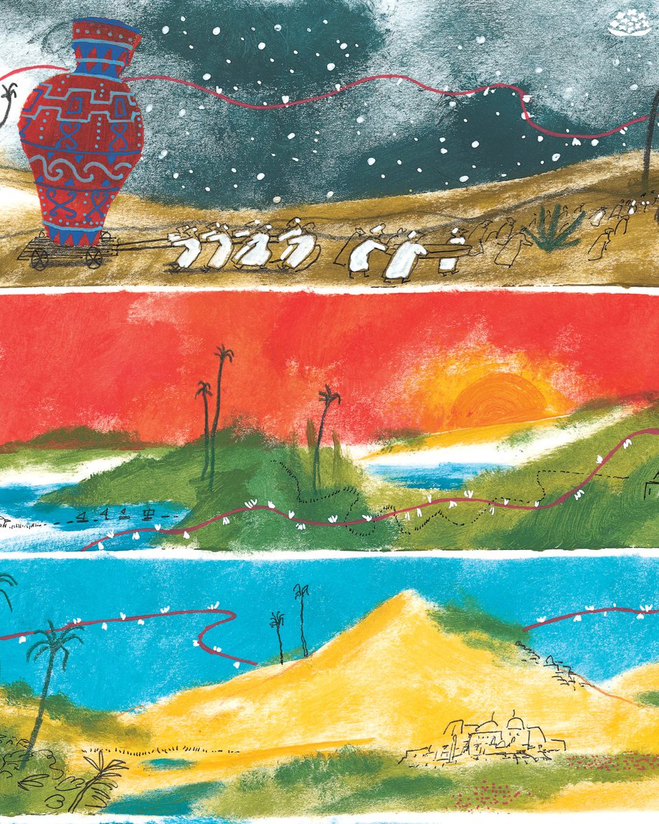 lantanapub's tweet photo. A breathtaking spread from Azizi and the Little Blue Bird 🌟 A contemporary fairy tale of freedom and courage, inspired by the Jasmine Revolution in Tunisia. Available in the US 🇺🇸

https://t.co/osSwJKlbdF https://t.co/jeMmLL97AR