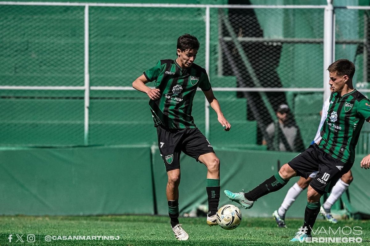 CASanMartinSJ's tweet photo. PROYECCIÓN LPF

Final del partido en el Hilario Sánchez. 

#SanMartín 0 - #GodoyCruz 1.

#VamosVerdinegro 🟢⚫ https://t.co/nBngR2EX94