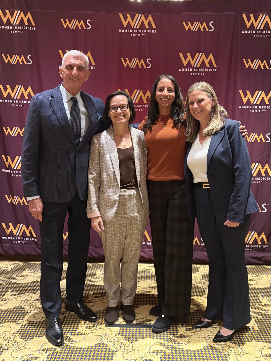 MarkHertling's tweet photo. What a unique opportunity to be with these three military veteran physicians talking about how leaders deal with crisis. At the 2026 @WimedicineOrg conference. @ShikhaJainMD https://t.co/JCzazC4BXP