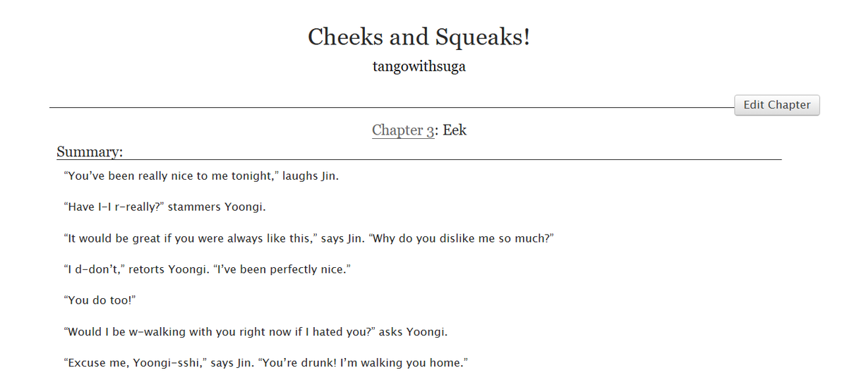 saxwithtae's tweet photo. Hi!!!!

*NEW UPDATE* Chapter 3 has been posted! 

We've reached one of the scenes I've been wanting to write since starting this fic! https://t.co/qOSqBlKh5N