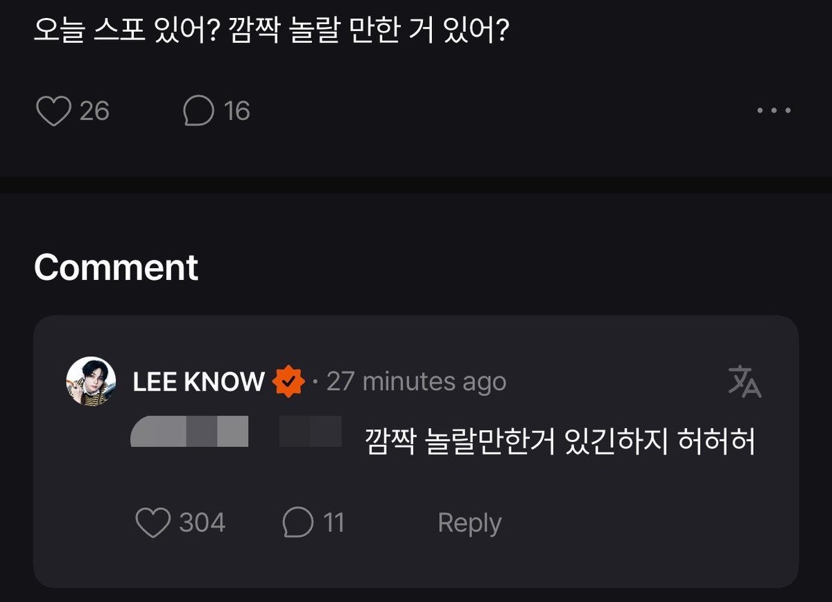 skzinfoespmx's tweet photo. LEEKNOW EN FANS 🇲🇽

🤍 Leeknow hay spoilers para hoy? Hay algo sorpresa?

🐰 Hay algo sorprendente jejejeje https://t.co/hoOr47QiG7