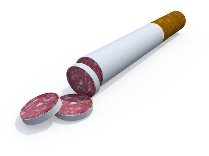 wikipistacho's tweet photo. el cigarrillo si realmente fuera bueno https://t.co/EzPLLBumOF