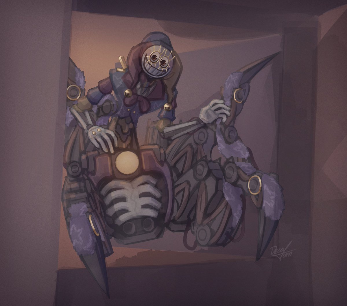 decavorn's tweet photo. fell asleep to markiplier security breach and dreamt of prototype, but he looked a bit different...
#prototype1006 https://t.co/xklBsiAmPq