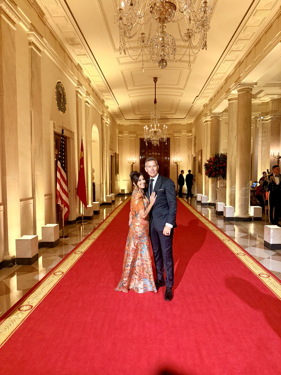 RCamposDuffy's tweet photo. China State Dinner 🇺🇸🇨🇳 https://t.co/p1dAVNnjMx