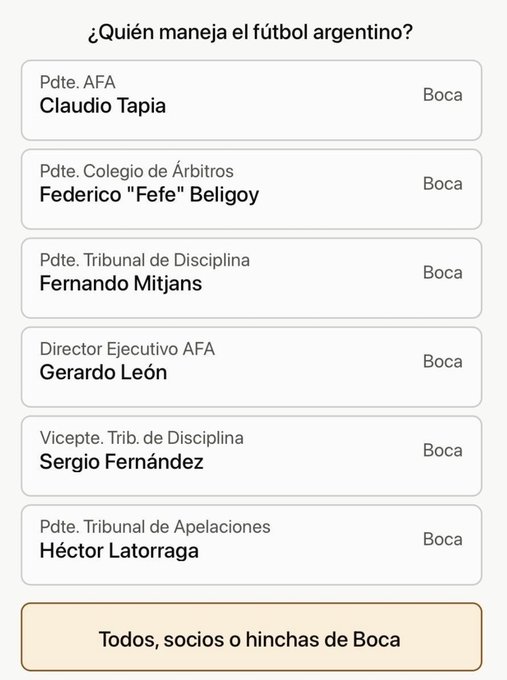 5de510's tweet photo. @GerGarciaGrova Todo bostero. AFA completa https://t.co/VkK1ifiR6p