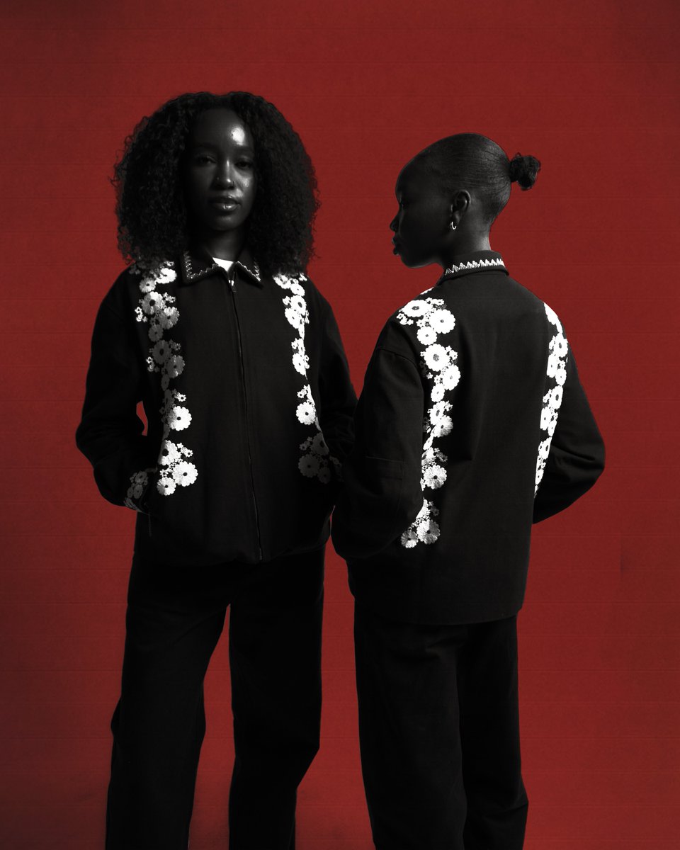 avntspace's tweet photo. Floral embroidery from GRIOT’s RESISTANCE collection. https://t.co/YEL6foW49f