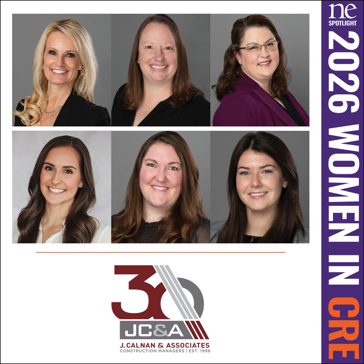 NEREJ's tweet photo. 2026 Women in CRE: Featured Company - J. Calnan & Associates - Read More here: https://t.co/5S2z0nt9R8 #NEREJ #commercialrealestate #WiCRE @JCAbuilds https://t.co/lHNNxOWjh9