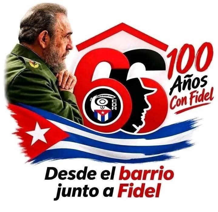 MPena75426's tweet photo. 🇨🇺 Con la guardia en alto, celebramos 66 años de compromiso revolucionario.
Los CDR siguen siendo fuerza, unidad y pueblo.
Siempre junto a la Patria, siempre con el pueblo. 
#Camagüey, #PorCamagüeyTodo, #LaPatriaSeDefiende. https://t.co/dyXAP76U1c