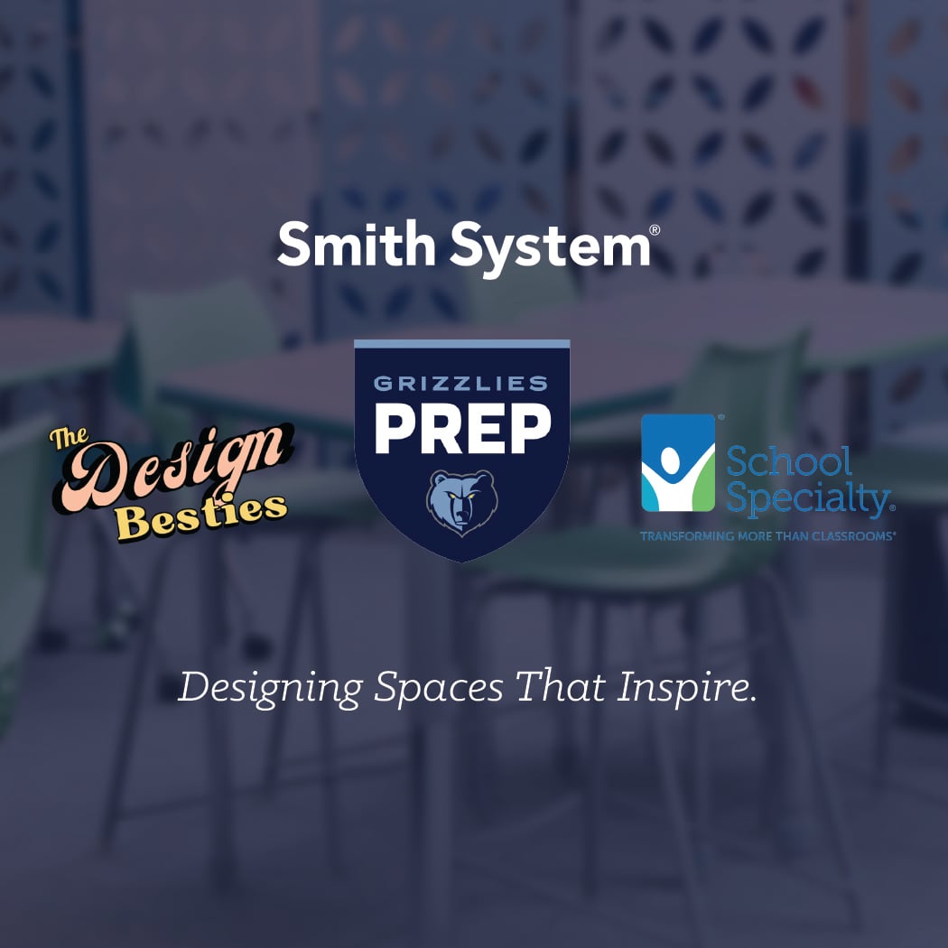 SmithSystem's tweet photo. A new space for curiosity, connection and learning.

Smith System partners with The Design Besties and School Specialty to bring a student-centered library to Grizzlies Prep.

Discover the story: https://t.co/zUgIuur1nq

#SmithSystem #GrizzliesPrep https://t.co/cydmo3ED29