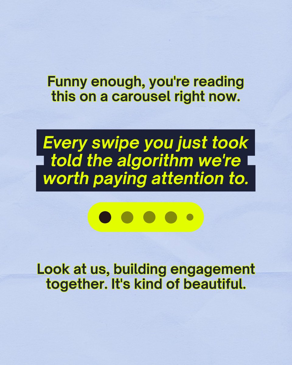 ClintPanza1y's tweet photo. Instagram used to be obsessed with Reels. But 2026 data shows carousels quietly outperforming Reels by 3% in engagement. Reels drive discovery. Carousels build loyalty through saves, shares, and deeper engagement. The winning strategy? Use both: https://t.co/vORWuC44mm