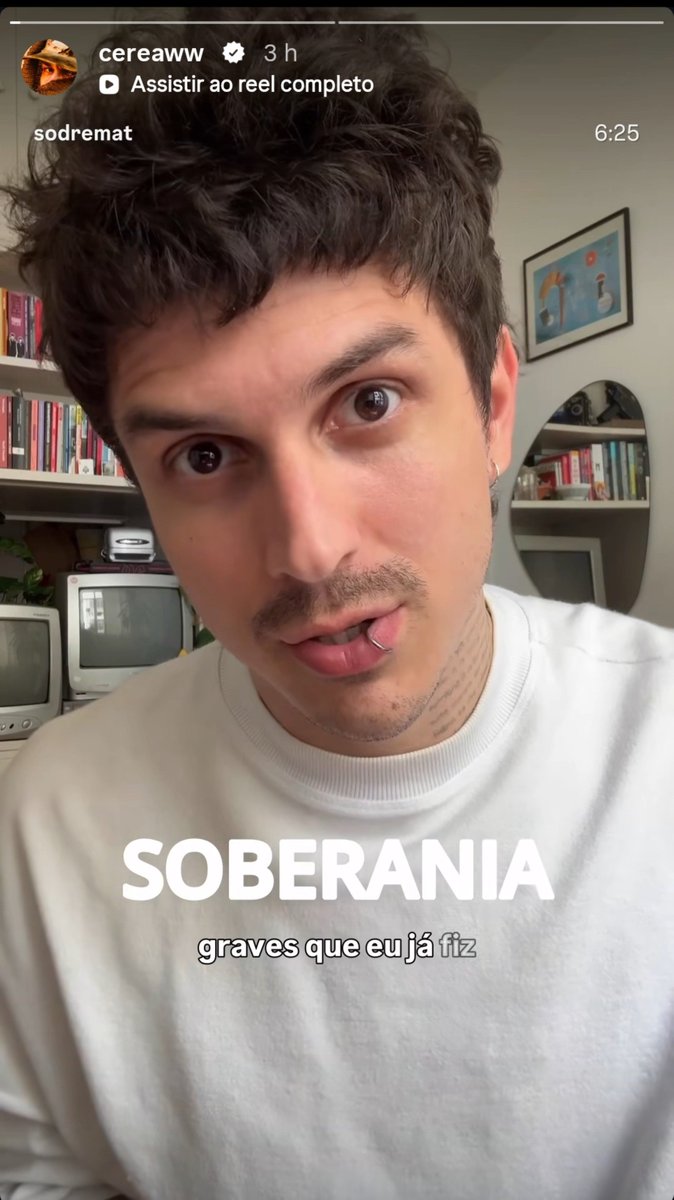 cereawwacervo's tweet photo. Cereaw compartilhou esses dois reels no Instagram (link na continuação) que eu, particularmente, acho bem importante vocês darem atenção, falando sobre as eleições e a importância de manter a soberania brasileira (@/cereaww) https://t.co/fb14tSo2D4
