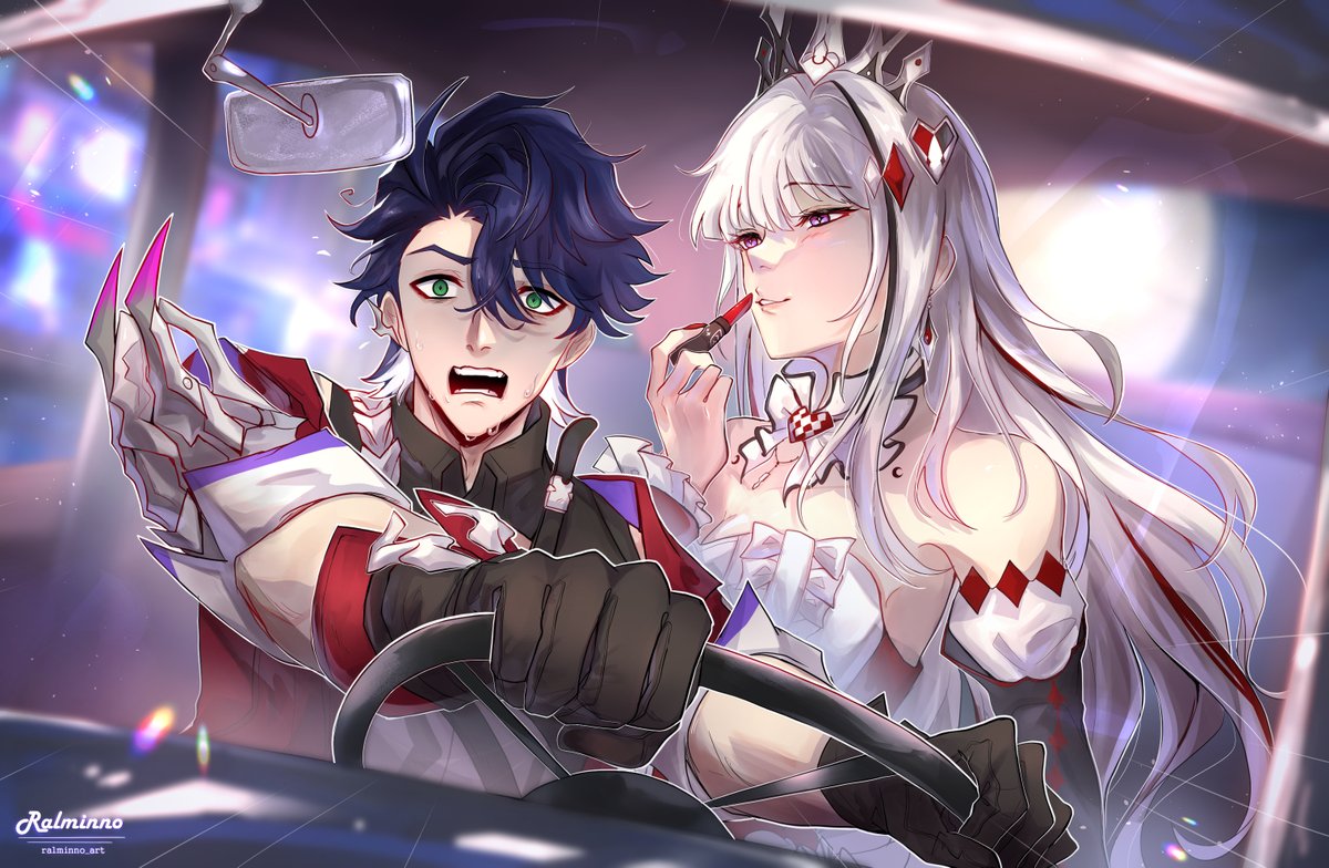 Ralminno_art's tweet photo. Look at my Aeon dawg we're so cooked
#HonkaiStatRail https://t.co/OAk4u3Gkq3