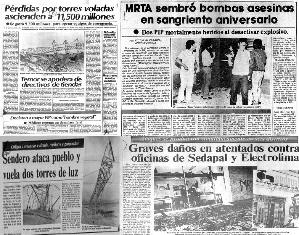 JoseLuisGil1000's tweet photo. ¿Repitiendo la historia?
Entre 1980 y 1996  TERRORISTAS SL y MRTA asesinaron mas de 60 mil peruanos, y por causas del sabotaje y la destrucción del aparato productivo el país PERDIÓ 35 MIL MILLONES DE DOLARES. Esto agudizó POBREZA y ATRASO al Perú 30 años.
Hoy ésta misma gente disfrazada de "político" SABOTEA al gobierno que no tiene ni dos meses, negando facultades y tratando de censurar ministros (interior y otros)
¡DEJEN GOBERNAR CARAJO!