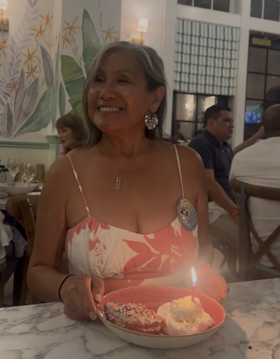 thederpyhipster's tweet photo. This is my mom, who just turned 70 this year. When I told her about Forgotten Island, she counted down the days until she could see it.

Like Jo, she’s an artist. Like Jo, she’s missing a tooth on the right side. Her name is Jo.

Representation matters no matter your age 🇵🇭💖 https://t.co/8Pd1XtBy36