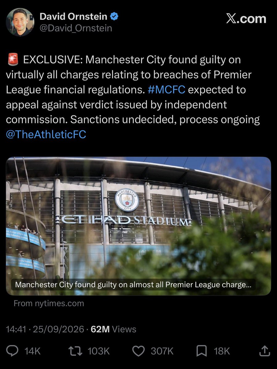 cityreport_'s tweet photo. David Ornstein’s biggest ever tweet. 📈🔝 https://t.co/SWEm5QXtaV
