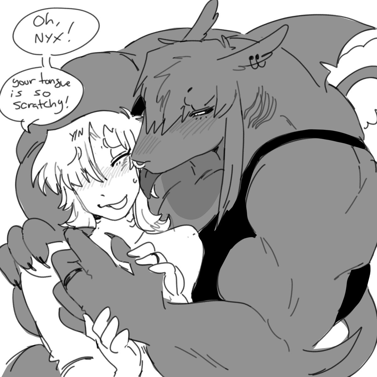 cclownteeth's tweet photo. [doodle] lick ———> bite https://t.co/K4ISmHFbKc