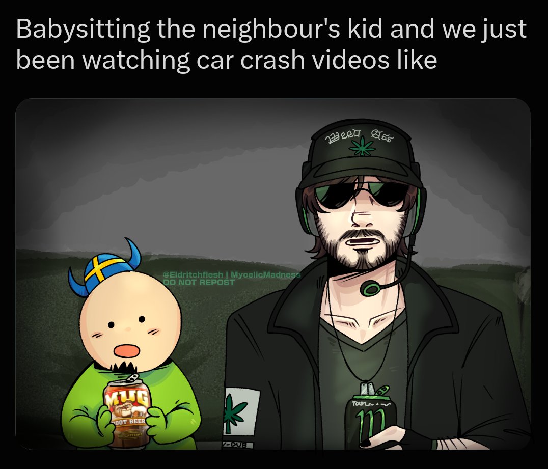 MYCELICMADNESS's tweet photo. #vinesauce #vargskelethor https://t.co/l52z9gbrNz