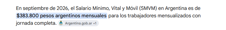 Moramlbr5Mora's tweet photo. @loco_samael @DBM44_44 @FloweringTimeFT es el salario al mes, unos $250 dlls al mes de salario en argentina, en mexico serian unos $759 dlls mensuales lo pongo en dlls para no complicarnos con tantos ceros https://t.co/KPckbOnyin