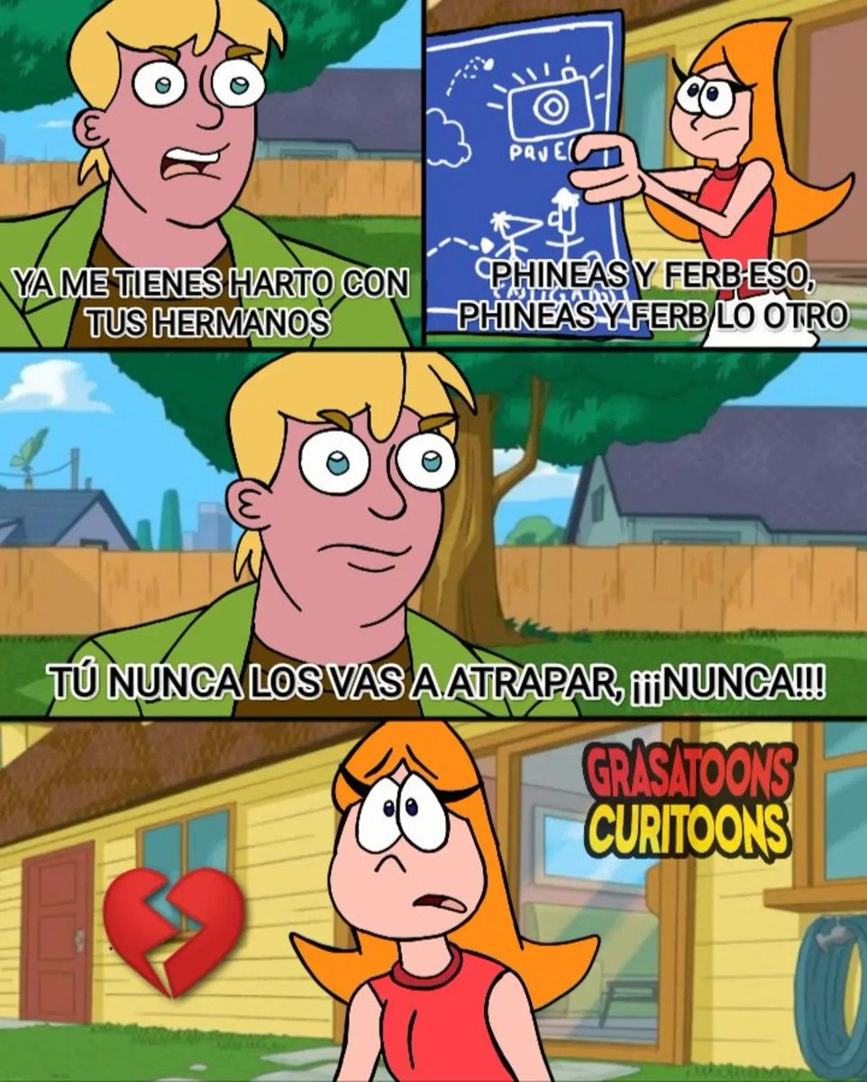 ToonsGrasa's tweet photo. Cosas que Jeremy jamás le diría a Candace:
#PhineasyFerb

Curi hecho por Carlos Rene Krause Sandoval https://t.co/xXYLjaNT64
