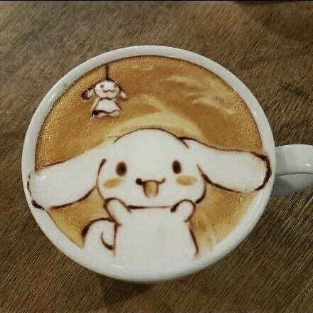 sanriodaily's tweet photo. cinnamoroll latte art 💫 https://t.co/P85zWmCBpl
