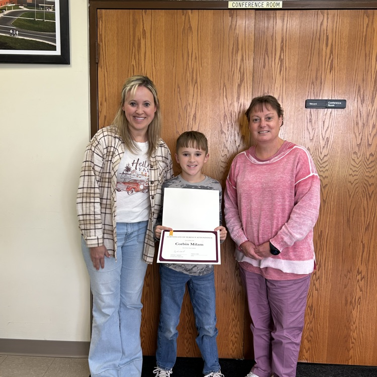 FCSWV's tweet photo. Congratulations to Corbin Milam, 4th grade student from FPK8 for earning an attendance award.🥇 🎉🏆🏴‍☠️

Pictured is Corbin, his mom and Cynthia Hedrick Attendance Director. https://t.co/8xnENjAgpO